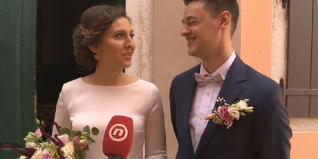 Sretni mladenci (Foto: Dnevnik.hr)