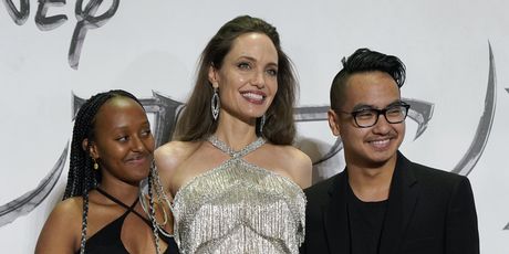Angelina Jolie, Zahara Jolie Pitt, Maddox Jolie Pitt (Foto: Getty Images)