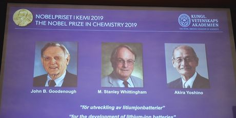 Dobitnici Nobelove nagrade za kemiju (Foto: AFP)