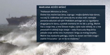 Dopis Marijane Kedžo Miškić (Foto: Dnevnik.hr)