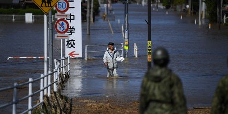 Tajfun Hagibis poharao Japan (Foto: AFP)