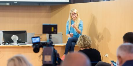 Urška Jež na Fintech konferenciji u Šibeniku (Foto: Krešimir Tubikanec)