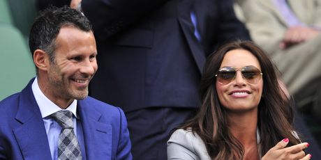 Ryan Giggs i supruga Stacey (Foto: AFP)