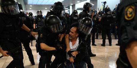 Prosvjed u Kataloniji (Foto: AFP) - 2