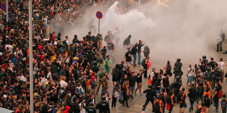 Prosvjedi u Barceloni (Foto: AFP) - 3