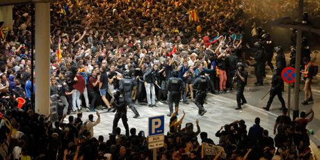 Prosvjedi u Barceloni (Foto: AFP) - 4