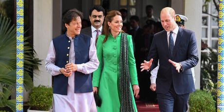 Kate Middleton, princ William, Imran Khan (Foto: Getty Images)