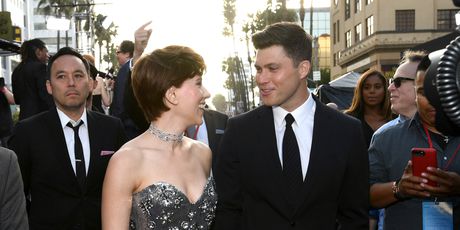 Scarlett Johansson i Colin Jost (Foto: Getty Images)
