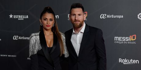 Leo Messi i Antonela Roccuzzo (Foto: AFP)