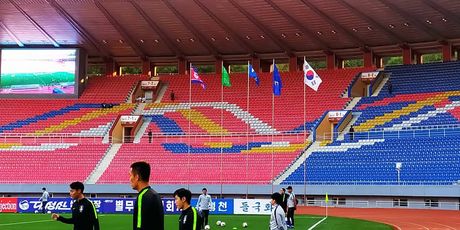 Utakmica Sjeverne i Južne Koreje (Foto: AFP)
