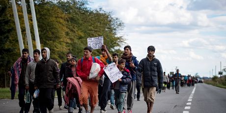 Ilegalni migranti (Foto: AFP)