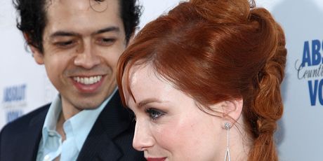 Christina Hendricks i Geoffrey Arend (Foto: AFP)