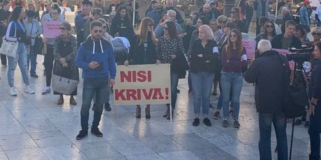 Prosvjed Pravda za djevojčice u Zadru (Foto: Dnevnik.hr) - 3