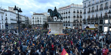 Šesti dan prosvjeda u Španjolskoj (Foto: AFP) - 4
