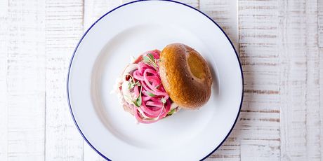 Pastrami bagel