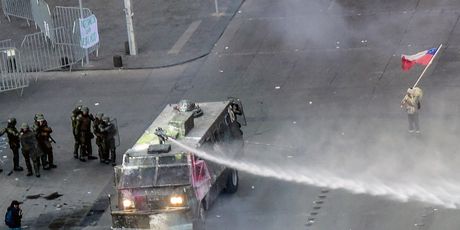 Prosvjedi u Čileu (Foto: AFP) - 4