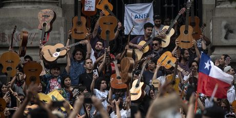Prosvjedi u Čileu (Foto: AFP) - 5