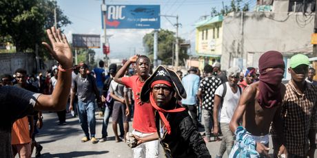 Prosvjedi na Haitiju (Foto: AFP) - 1