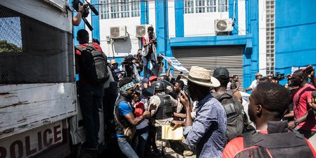 Prosvjedi na Haitiju (Foto: AFP) - 4