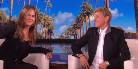 Jennifer Aniston i Ellen DeGeneres (Foto: Youtube Screenshot)