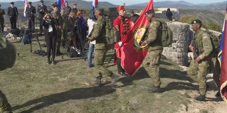 Vojnici na kninskoj tvrđi (Foto: Dnevnik.hr)