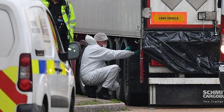 Kamion u kojem je kod Londona pronađeno 39 tijela (Foto: AFP) - 1