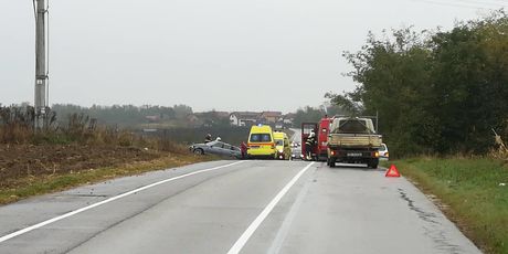 Teška nesreća na cesti Peklenica-Vratišinec (FOTO: Međimurske novine) - 3
