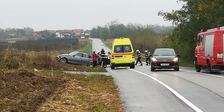 Teška nesreća na cesti Peklenica-Vratišinec (FOTO: Međimurske novine) - 4