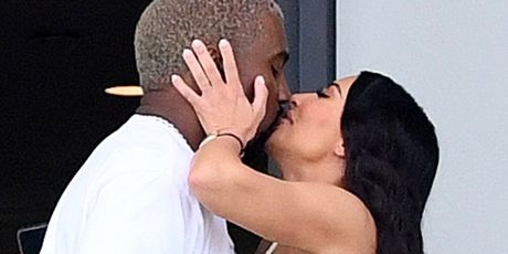 Kanye West i Kim Kardashian (Foto: Profimedia)
