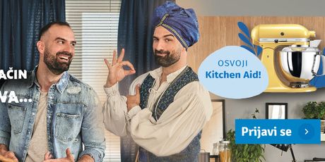 Otkrij svoj jednostavan recept sa samo četiri sastojka i žlicom Vegete Original i osvoji vrijednog pomoćnika u kuhinji