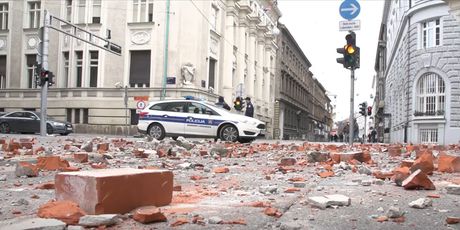 Potres u Zagrebu, ilustracija