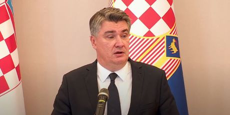 Predsjednik Zoran Milanović na konferenciji za medije