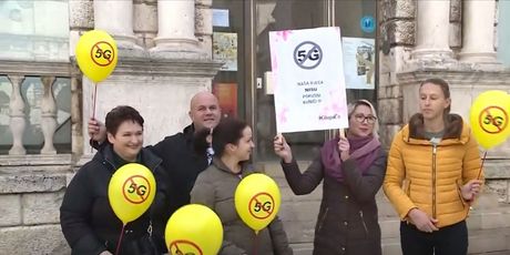 Protestiranje protiv 5G mreže