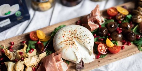 Burrata kao zvijezda bogate talijanske plate