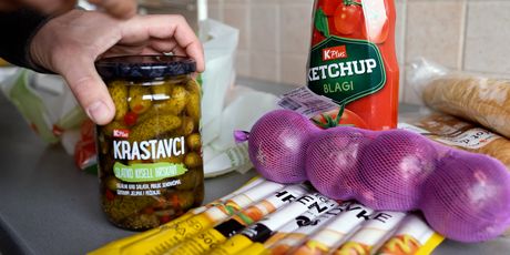 Namirnice za Kristijanov hot-dog