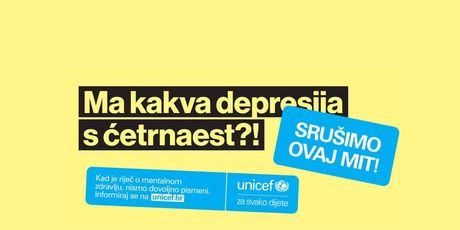 Plakat UNICEF-a Hrvatska
