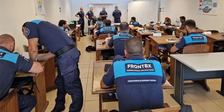 Hrvatska policija na Frontexovoj obuci