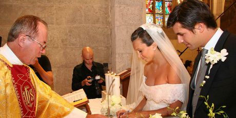 Vjenčanje Ive Majoli i Stipe Marića 2006. godine - 4