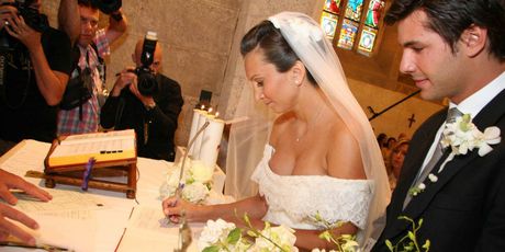 Vjenčanje Ive Majoli i Stipe Marića 2006. godine - 10