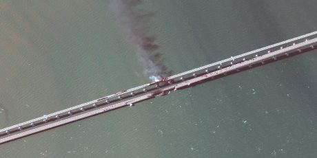 Satelitska snimka Krimskog mosta