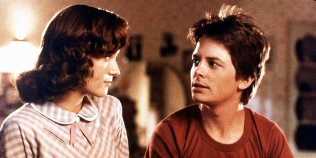 Michael J. Fox i Christopher Llyod u filmu ''Povratak u budućnost'' - 1