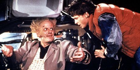 Michael J. Fox i Christopher Llyod u filmu ''Povratak u budućnost'' - 2