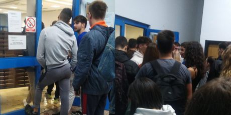 Ogromne gužve i pad sustava za naplatu obilježili su sinoćnju večeru na Cvjetnom...