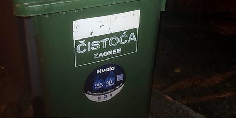 Naljepnice za odlaganje otpada - 1