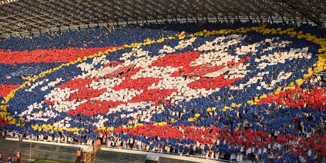 Hajduk - Dinamo, koreografija na Poljudu