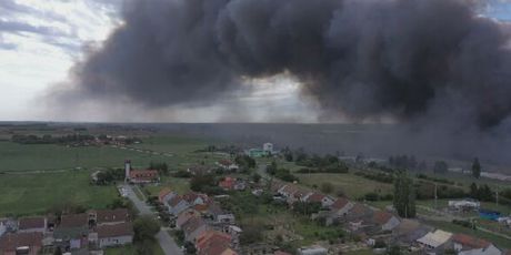 Dim zbog požara u Osijeku - 2