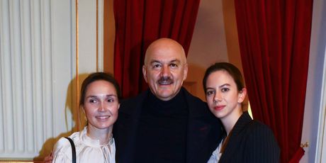 Alen Šalinović s obitelji