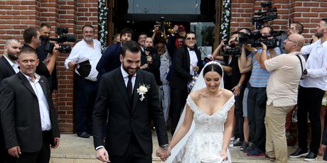 Vjenčanje Aleksandre Prijović i Filipa Živojinovića
