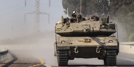 Izraelski tenk u Sderotu