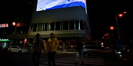 Izraelska zastava u Kijevu